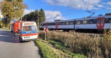 Tragiczny wypadek w powiecie iławskim – dwie osoby nie żyją po zderzeniu z pociągiem