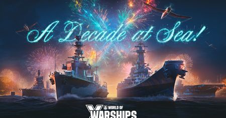 Takich gier tworzonych z pasją wiele już nie zostało – World of Warships świętuje 10-lecie istnienia
