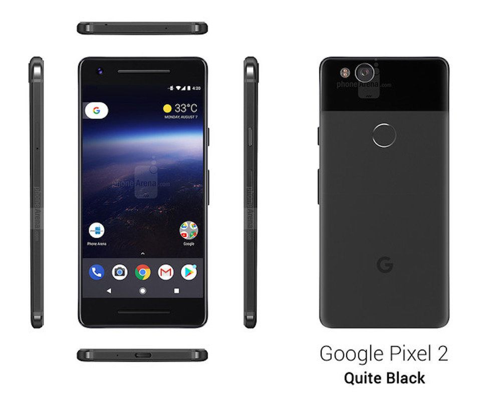 Tak ma wyglądać Pixel 2 produkcji HTC