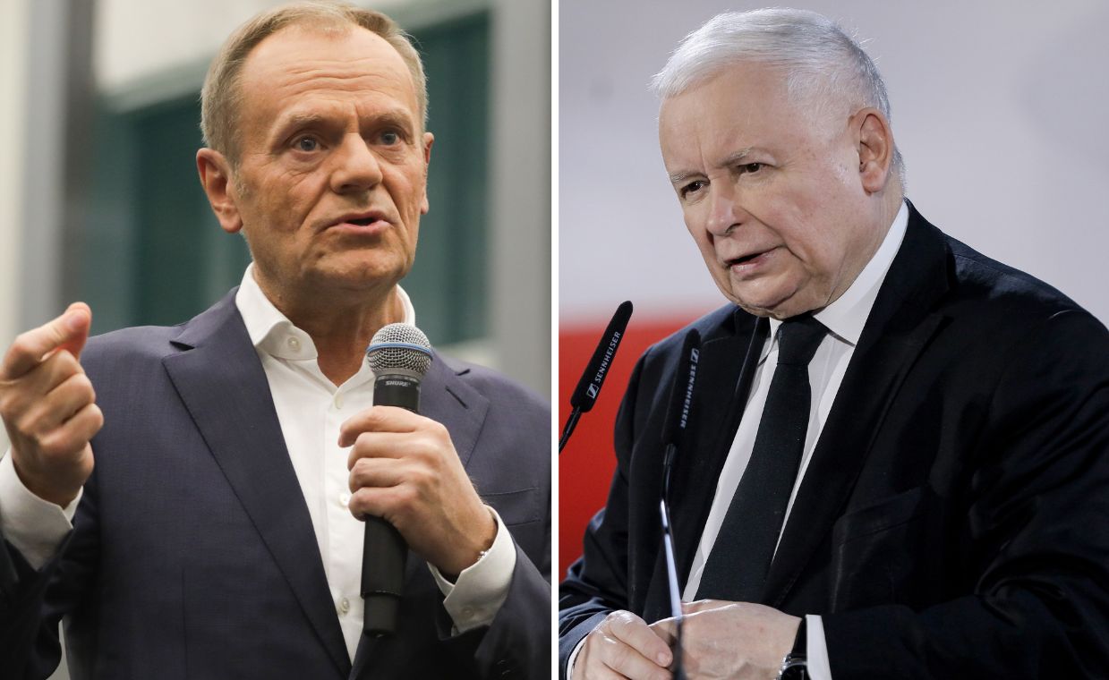 Tusk, Kaczyński