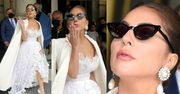Lady Gaga zadaje szyku w białych falbankach (ZDJĘCIA)