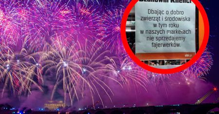 W OBI nie kupisz fajerwerków. "Dbając o dobro zwierząt i środowiska"