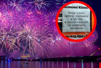 W OBI nie kupisz fajerwerków. "Dbając o dobro zwierząt i środowiska"