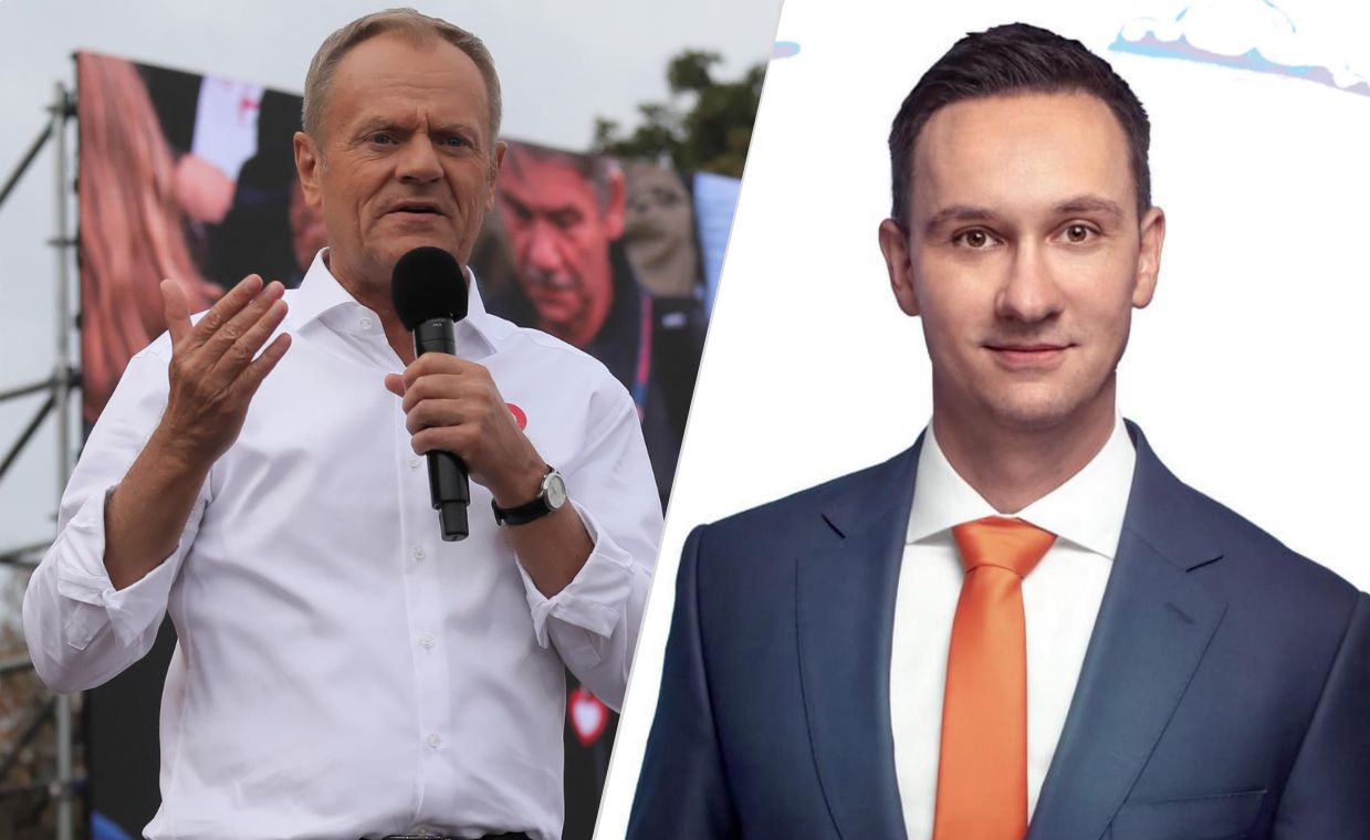 Donald Tusk / Witold Szpur