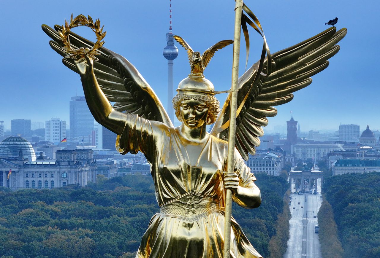 Nike on the Victory Column in Berlin