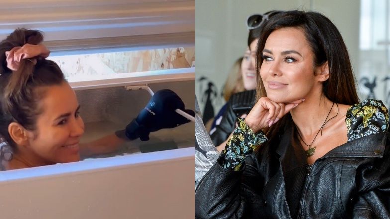 Natalia Siwiec zmierzyła się z bardzo niską temperaturą wody