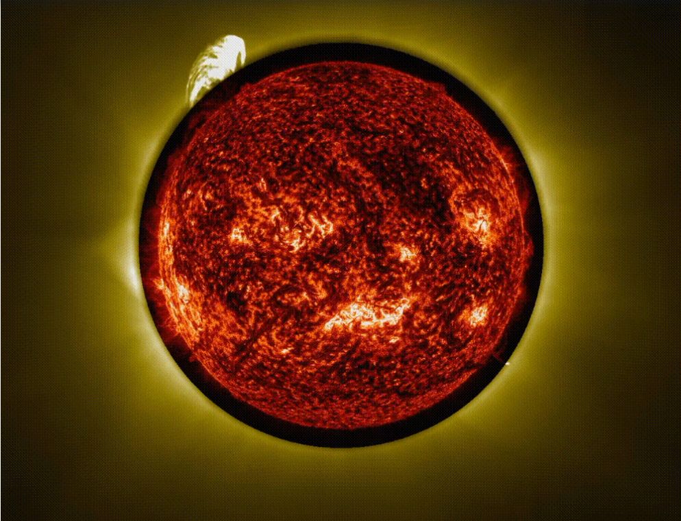 Protuberancje na Słońcu