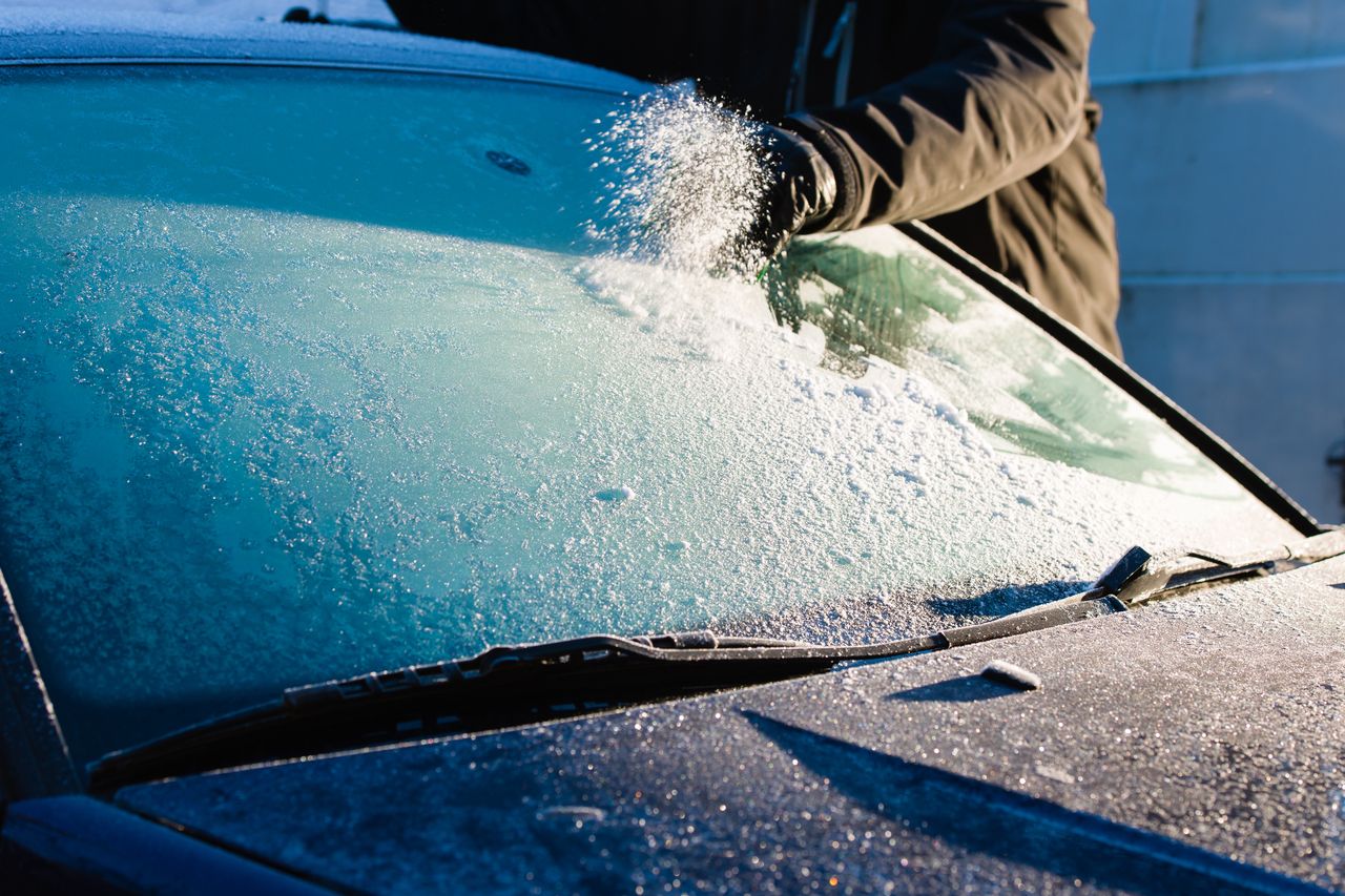 Patents on frozen car windows