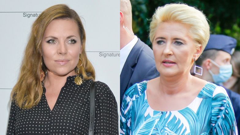 Aleksandra Kwaśniewska ostro o Agacie Dudzie