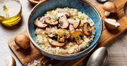 Kremowe risotto z grzybami leśnymi