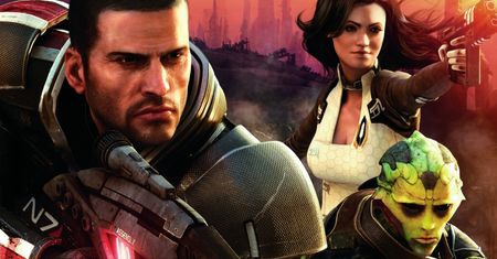 Okładka Mass Effect 2 jest jakaś taka...
