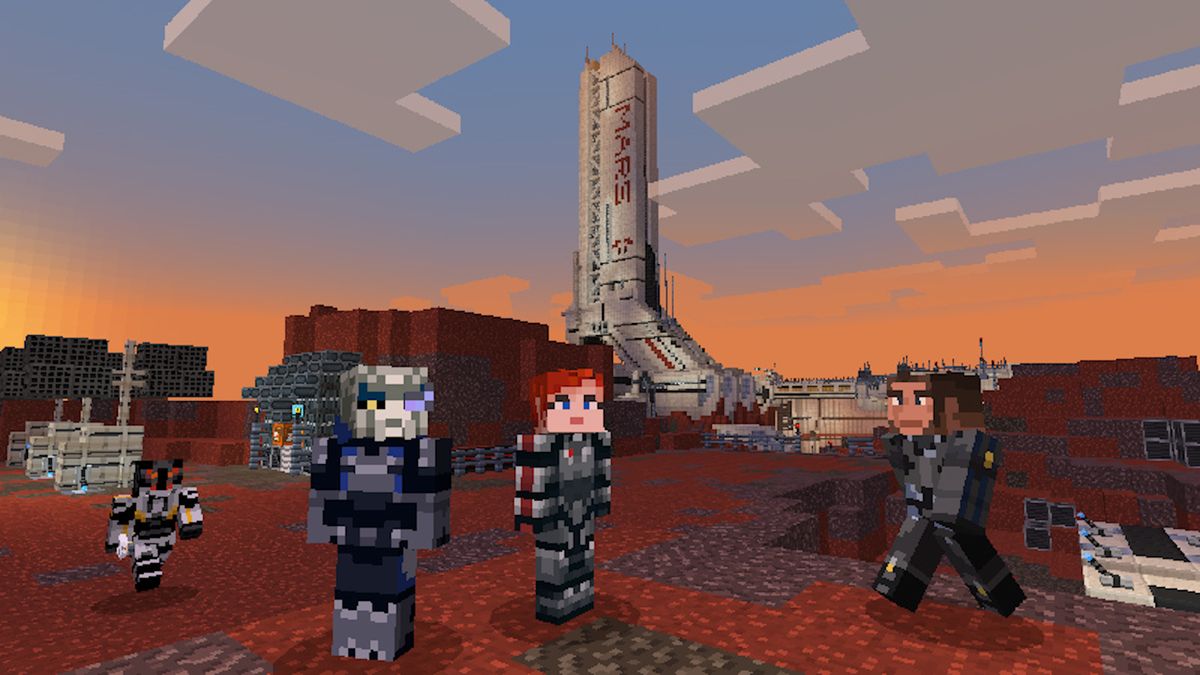 Minecraft z motywami kultowej serii Mass Effect. Oficjalne dodatki już teraz na wszystkich platformach