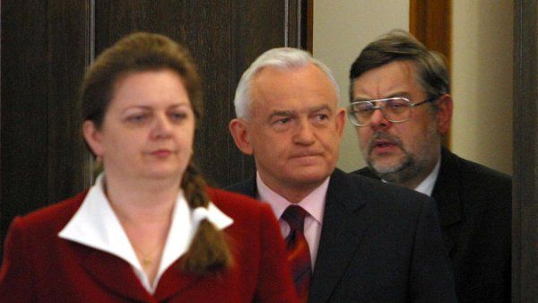 Premier Miller, Tomasz Nałącz i Renata Beger