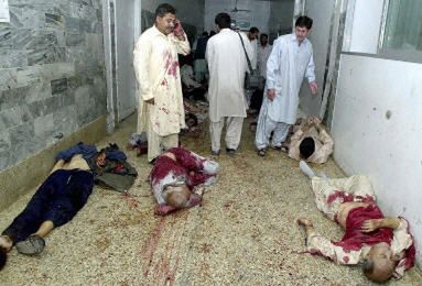 Krwawy atak na meczet