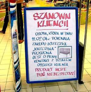 Łóżeczka grozy