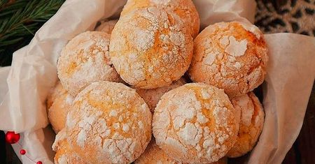 Popękane ciasteczka cytrynowe. Proste i pyszne