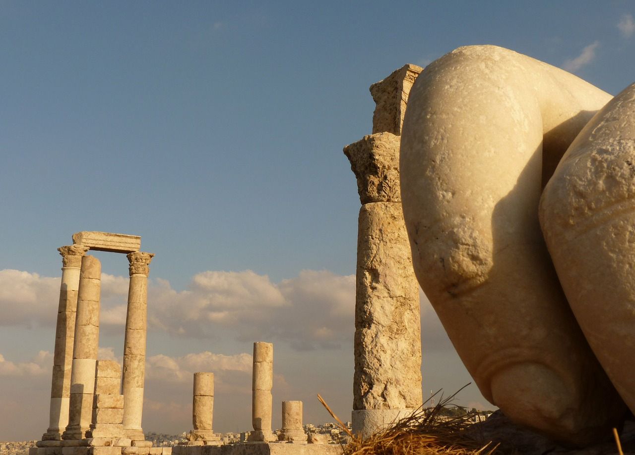 Amman w Jordanii 