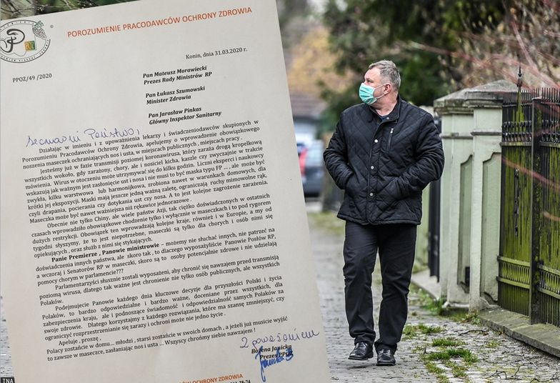 - Nie utrzymamy 100 proc. Polaków w domach, a maseczka przy wyjściu to podstawowy sposób ograniczania transmisji poziomej koronawirusa - zaznacza dr Bożena Janicka.