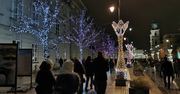 Warszawa gotowa na święta. Świąteczna iluminacja zachwyca przechodniów