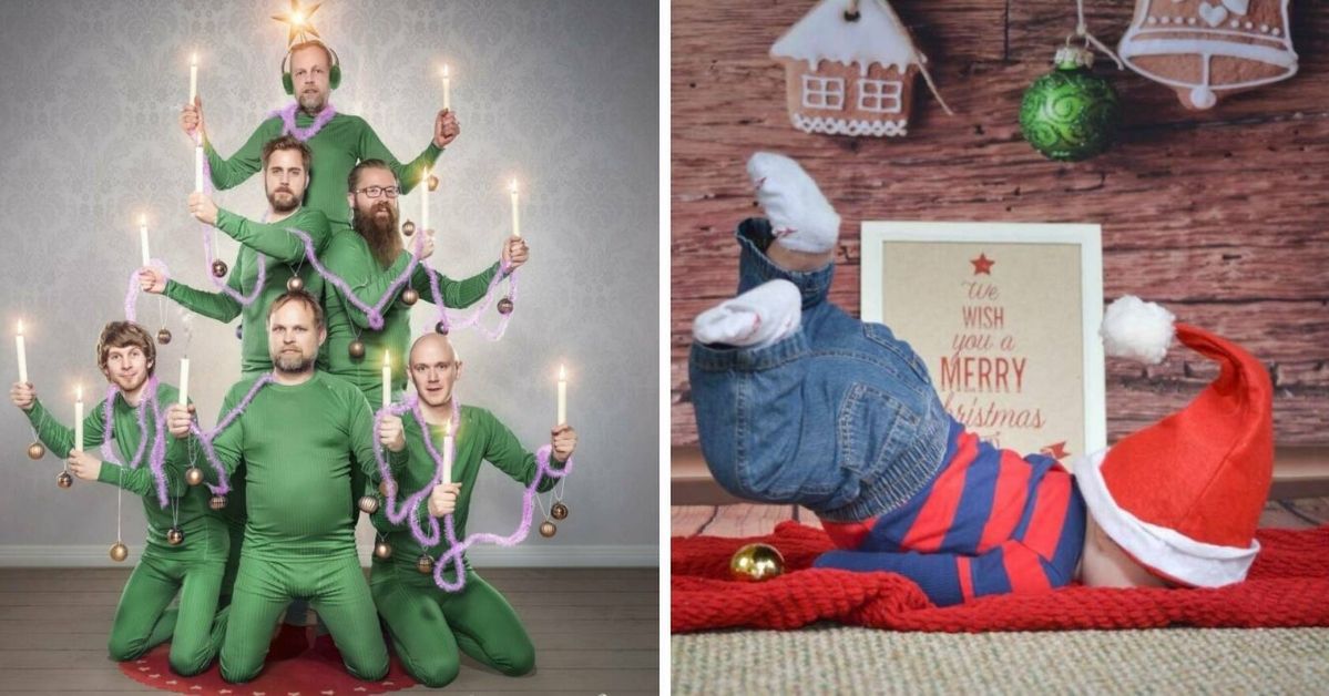 16 Family Christmas Photos. There Are Some You Will Never Forget…