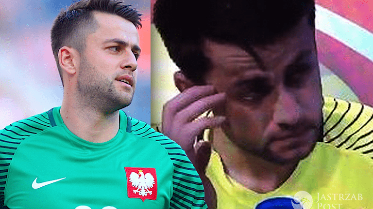 Łukasz Fabiański płacze po meczu z Portugalią