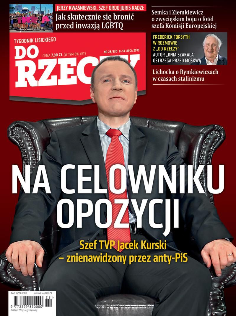 Okładki tygodników. Najbogatsze rodziny we "Wprost", Kurski "na celowniku" w "Do Rzeczy"