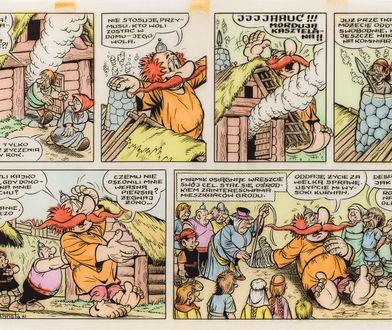 Kapitan Kloss, Kajko i Kokosz, Tytus, Romek i A'Tomek - oryginalne plansze na wystawie i licytacji