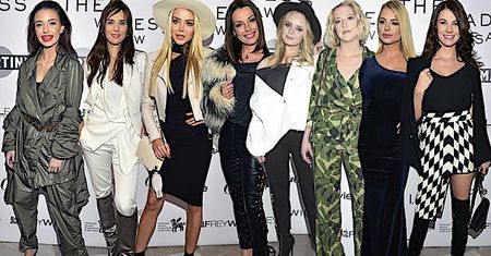 Gwiazdy na wiosennym pokazie Thecadess: Julia Wieniawa, Kasia Glinka, Anna Czartoryska, Ola Ciupa, Olga Kalicka
