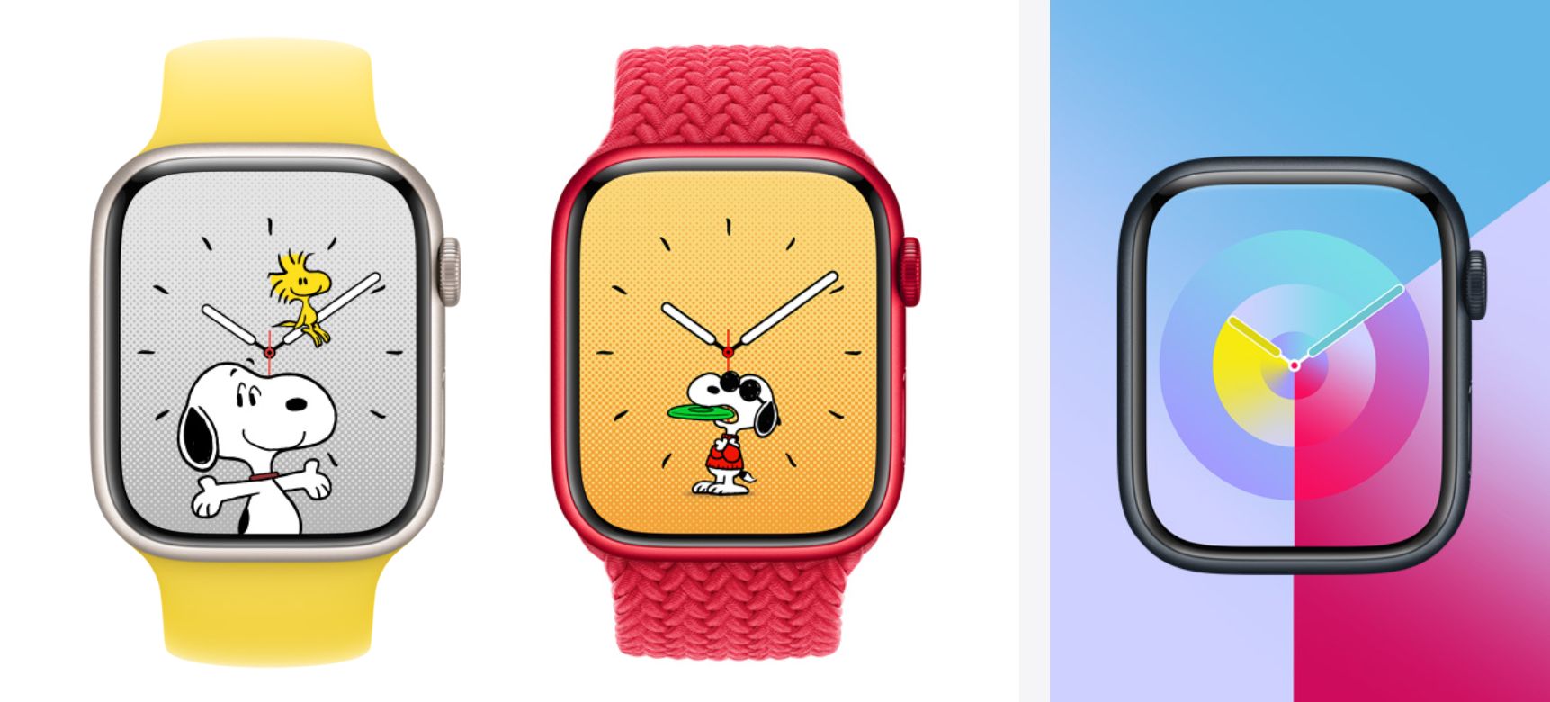 Nowe tarcze zegara w watchOS 10