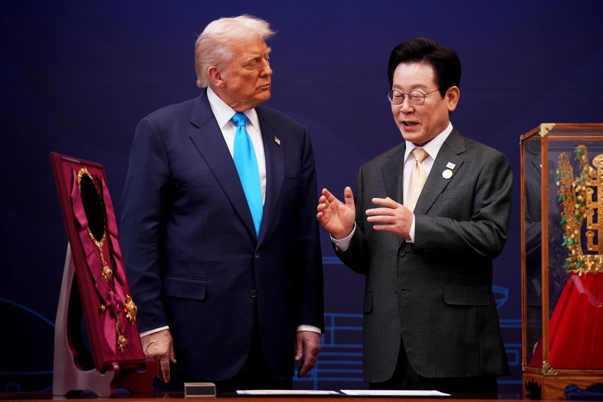 Korea liczy na "solidną postawę obronną". W tle słowa Donalda Trumpa
