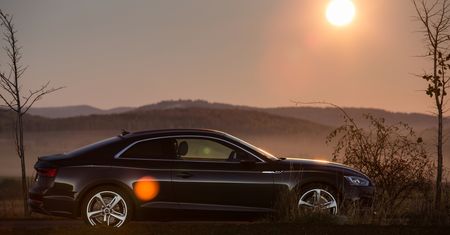 Nowe Audi A5 Coupé w polskich górach