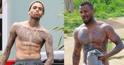 Gołe KLATY i TATUAŻE: Chris Brown vs. The Game! (ZDJĘCIA)