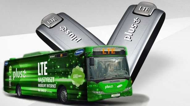 LTE Bus pozwoli przetestować szybki Internet Plusa 1
