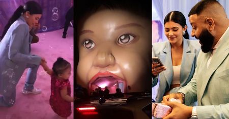 Dziwne urodziny córki Kylie Jenner: "świat Stormi", torebka Chanel w prezencie... (ZDJĘCIA)