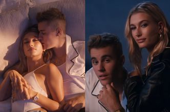 Romantyczni Justin i Hailey Bieberowie wymieniają czułości w teledysku. Do klipu trafiły ich prywatne nagrania