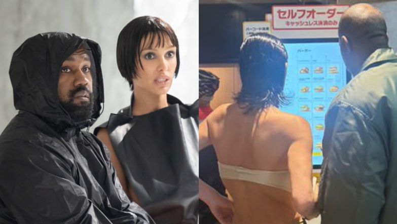 Kanye West and Bianca Censori in Tokyo