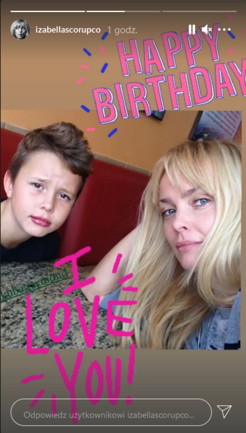 Izabella Scorupco świętuje 18. urodziny syna Jacoba