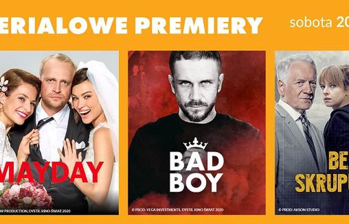 Od października w Polsacie serialowe emisje "Mayday", "Bad Boy" oraz "Bez skrupułów"