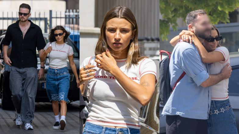Pozbawiona biustonosza Julia Wieniawa pędzi na premierę singla