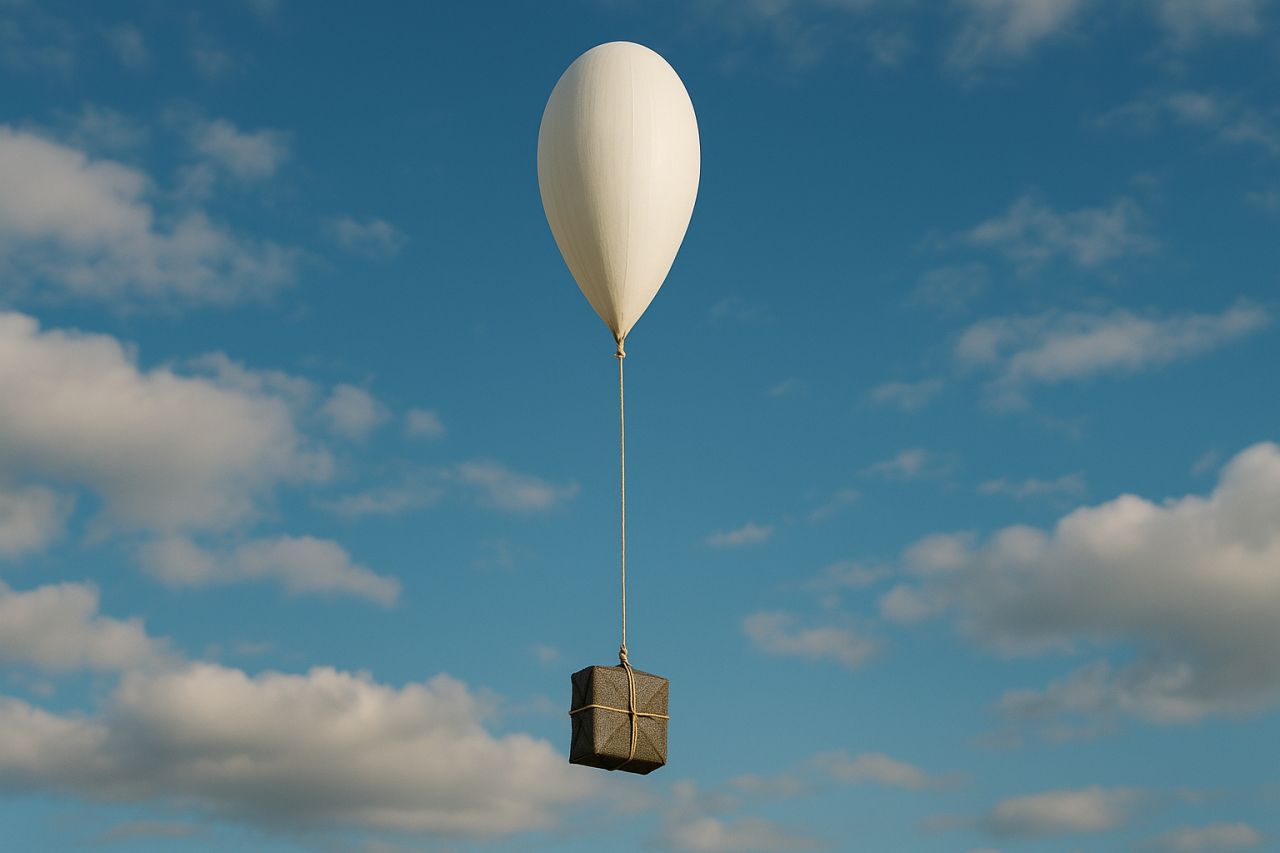 Łaszczów: Balon przemytniczy z papierosami spadł na pole