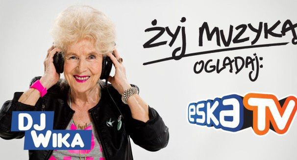 Najstarsza polska didżejka reklamuje Eska TV