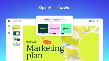 ChatGPT integruje się mocniej z Canvą. Pomoże przy projektowaniu