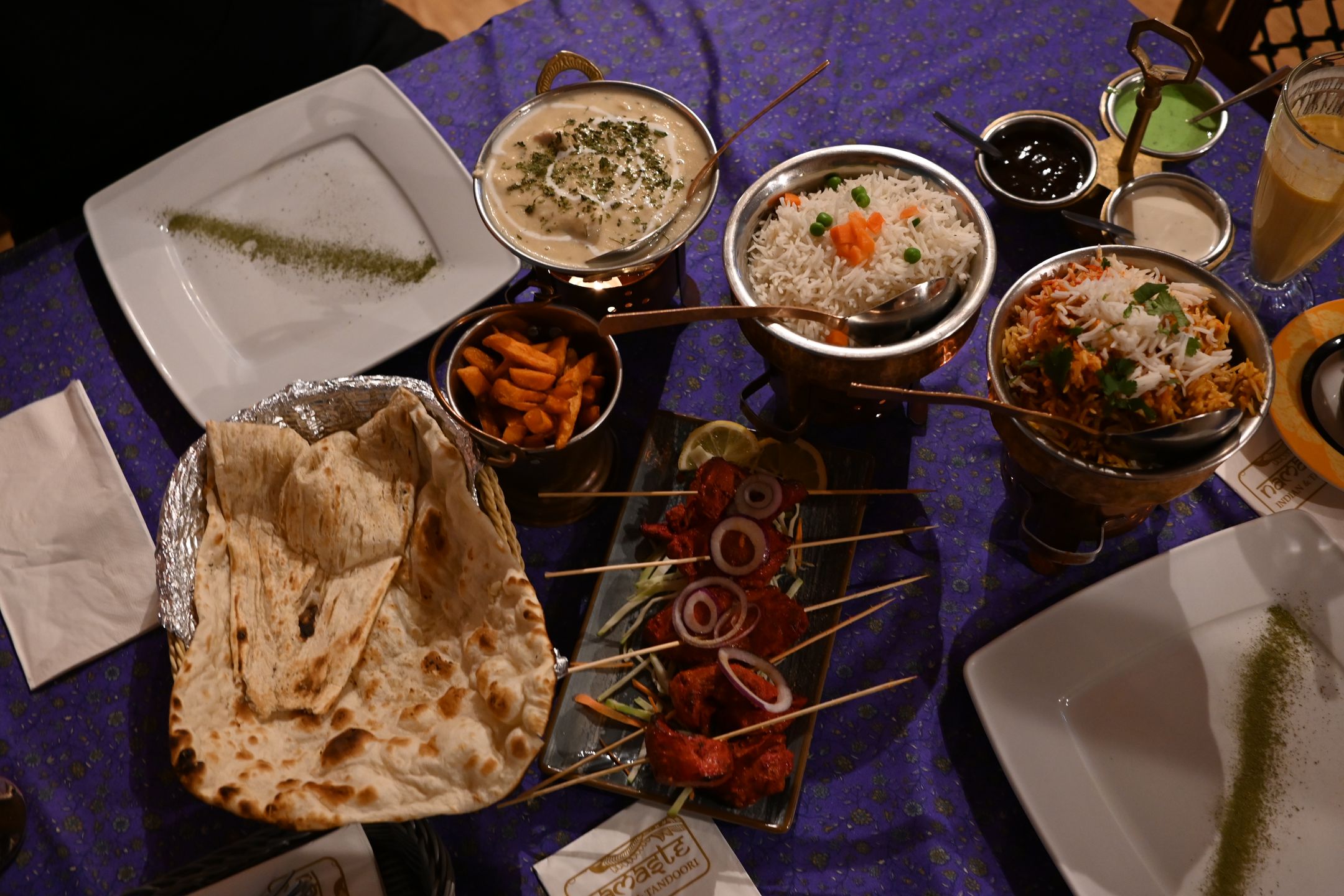 Dania główne na stole