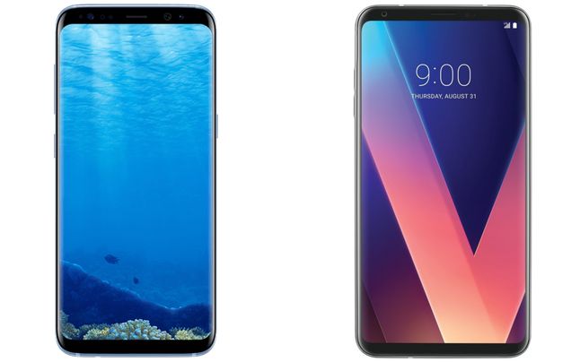 Samsung Galaxy S8 i LG V30