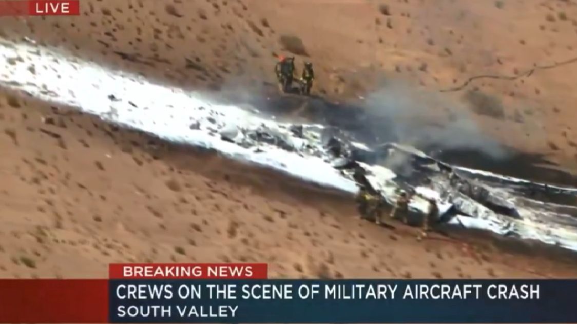 USA: Myśliwiec F-35 rozbił się zaraz po starcie.