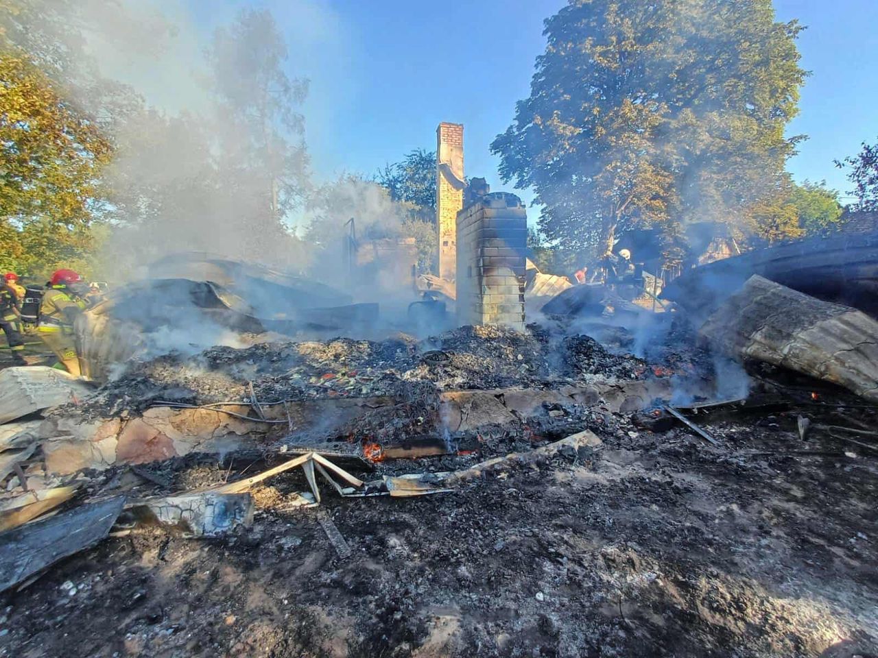 Uratowała męża i zginęła w płomieniach. To były ostatnie słowa Eugenii