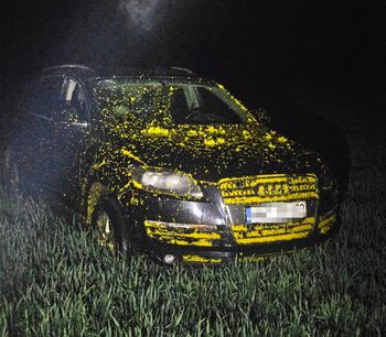 Fałszywa kradzież Audi pod Wyszkowem. Policja szybko odkryła prawdę!