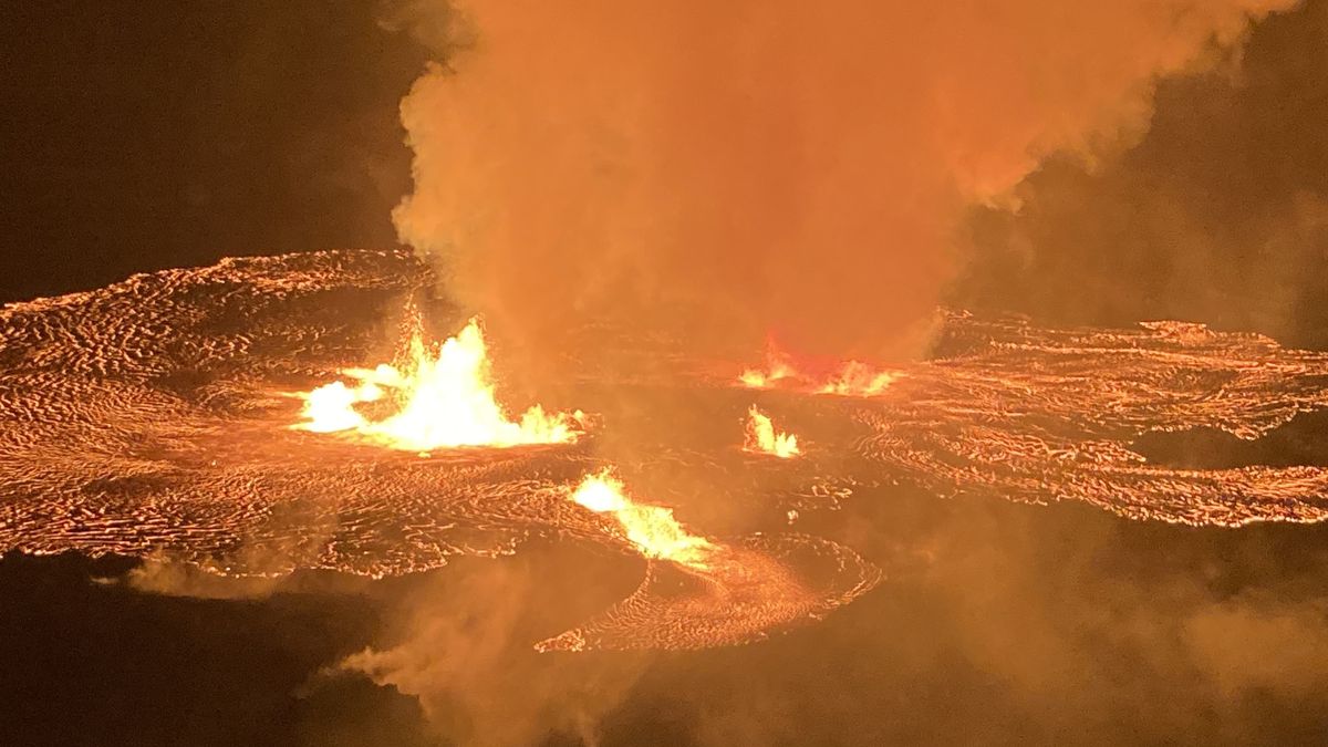 Kolejna erupcja wulkanu Kīlauea na Hawajach