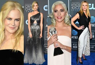 Tłum gwiazd na gali Critics' Choice Awards: Kidman, Theron, Gaga, Roberts, Adams... (DUŻO ZDJĘĆ)