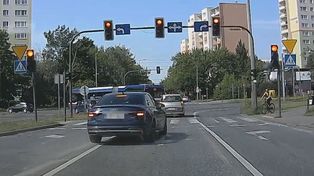 Bydgoszcz: Kierowca audi rażąco złamał przepisy
